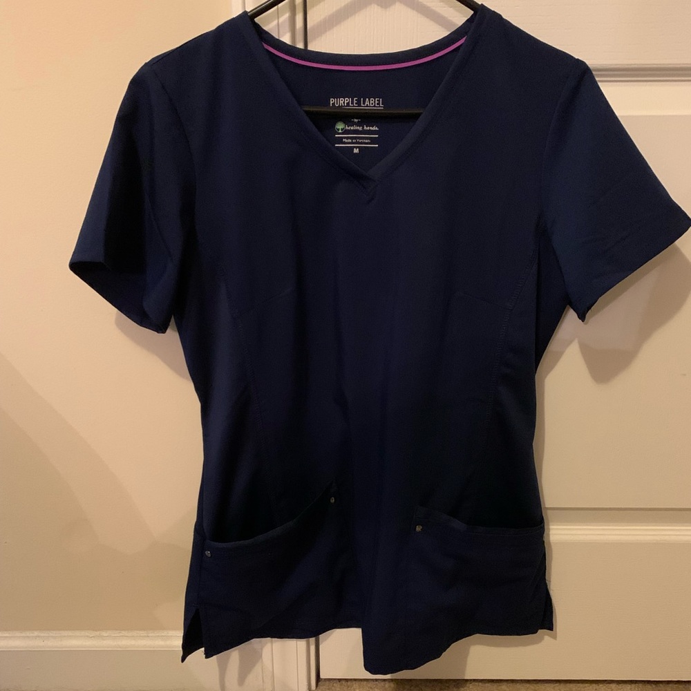Healing Hands Purple Label yoga scrubs